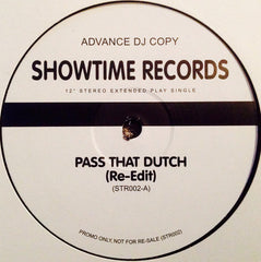 Missy Elliott vs. Serge Santiágo : Pass That Dutch (Re-Edit) (12", S/Sided, Promo, Unofficial)