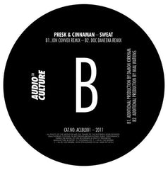 Presk & Cinnaman (2) : Sweat (12", Whi)