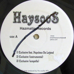 Haysoos : Exclusive (12")