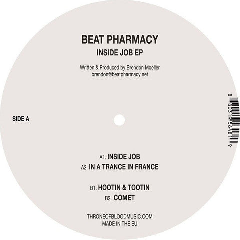Beat Pharmacy : Inside Job EP (12", EP)