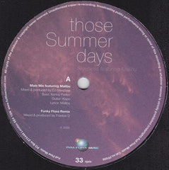 Sleepless (20) Featuring Malibu* : Those Summer Days (12")