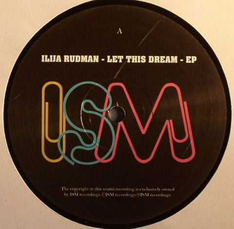Ilija Rudman : Let This Dream - EP (12", EP)