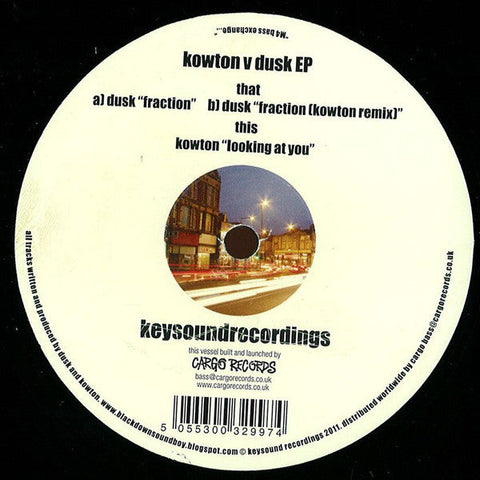 Kowton vs Dusk (5) : Kowton v Dusk EP (12")