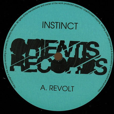 Killa (4) & Instinct (17) : Revolt (12")