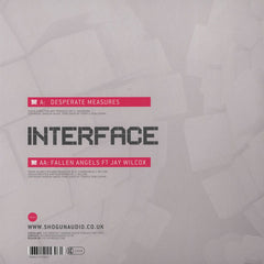 Interface (7) : Desperate Measures / Fallen Angels (12")