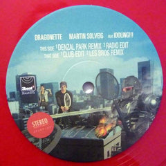 Dragonette & Martin Solveig Feat. Idoling!!! : Big In Japan (12", Red)