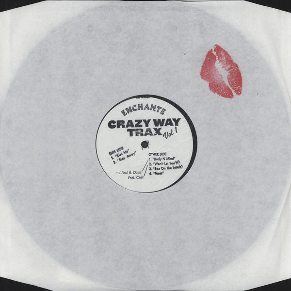 Enchante : Crazy Way Trax Vol. 1 (12", W/Lbl, Sta)