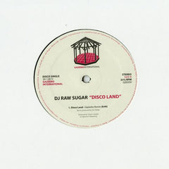 DJ Raw Sugar : Disco Land (12", Single)