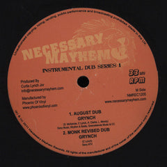 Da Grynch : Instrumental Dub Series 1 (12")