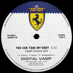 Digital Vamp : You Can Take My Body (12")
