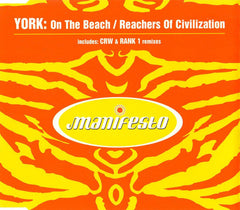 York : On The Beach / Reachers Of Civilization (CD, Single)