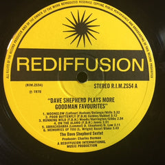 Dave Shepherd Sextet : Dave Shepherd Plays More Goodman Favourites (LP, Album)