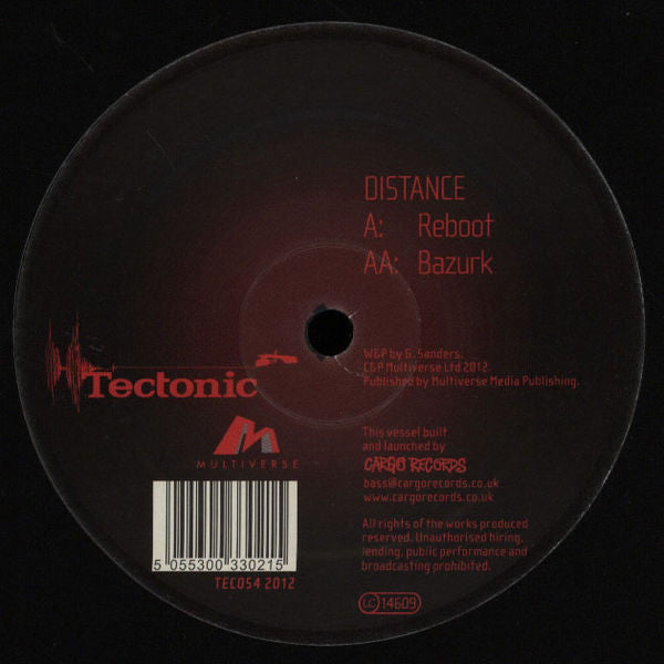 Distance* : Reboot / Bazurk (12")
