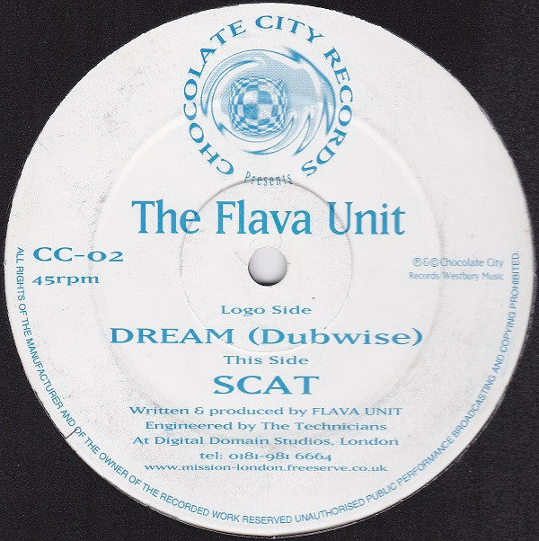 The Flava Unit (2) : Dream (Dubwise)  / Scat (12")