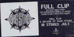 Gang Starr : Full Clip / DWYCK (12")
