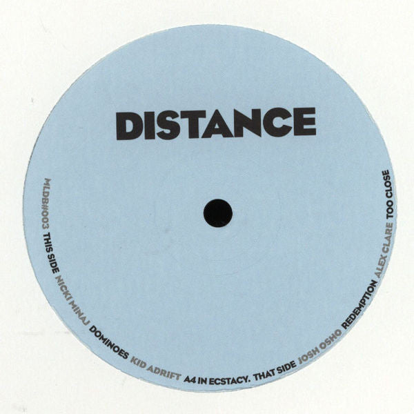 DJ Distance : Remixes (12", Promo)