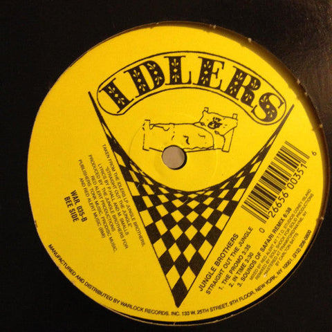 Jungle Brothers : Straight Out The Jungle (12", RE)