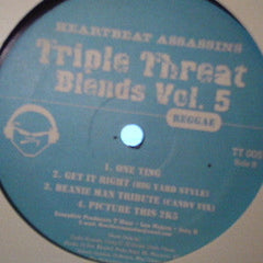 Heartbeat Assassins : Triple Threat Blends Vol. 5 (12", Comp)