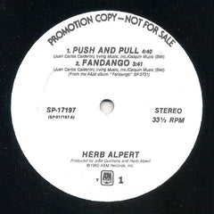 Herb Alpert : Push And Pull (12", Promo, Ter)