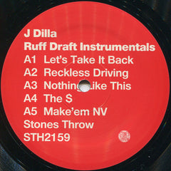 J Dilla : Ruff Draft Beats (12", EP, RP)