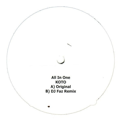 Koto (8) : All In One (12", W/Lbl, Sti)