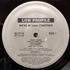 Low Profile Featuring WC And DJ Aladdin : We're In This Together (LP, Album)