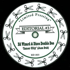 Ed Wizard & Disco Double Dee / Virgin Magnetic Material : Editorial #3 (12", Ltd)