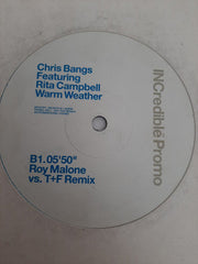 Chris Bangs Featuring Rita Campbell : Warm Weather (12", Promo)