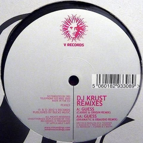 Krust : Guess (Remixes) (12")