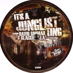 Run Tingz Cru Ft. David Boomah & Blackout Ja : It's A Junglist Ting (12")