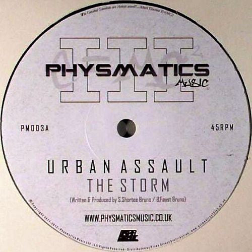 Urban Assault (4) / Bangta Rights : The Storm / Ghetto Blaster (Remix) (12")
