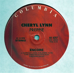 Cheryl Lynn : Preppie (12", Single, Unofficial)