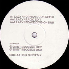 X-Press 2 Featuring David Byrne : Lazy (Remixes) (12", Single)