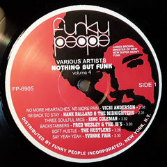 Various : Nothing But Funk Volume 4 (11 James Brown Produced Rarities From 1963-1975) (LP, Comp)