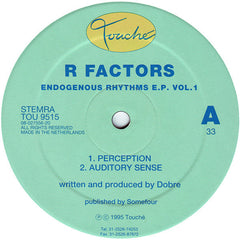 R Factors : Endogenous Rhythms E.P. Vol. 1 (12", EP)