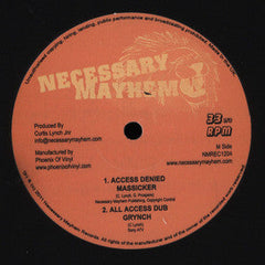 Franz Job / Massicker : I Used To / Access Denied (12")
