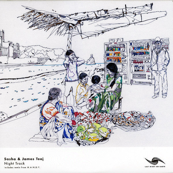 Sasha & James Teej : Night Track (12")