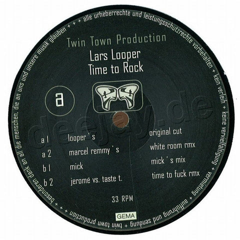 Lars Looper : Time To Rock (12")