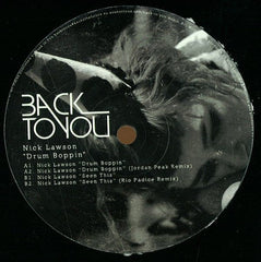 Nick Lawson : Drum Boppin (12", EP)