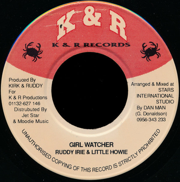 Ruddy Irie & Little Howie : Girl Watcher (7")