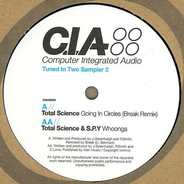Total Science / Total Science & S.P.Y* : Tuned In Two Sampler 2 (12", Smplr)