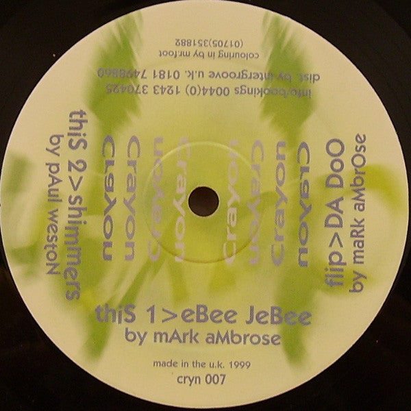 Mark Ambrose / Paul Weston : Da Doo (12")