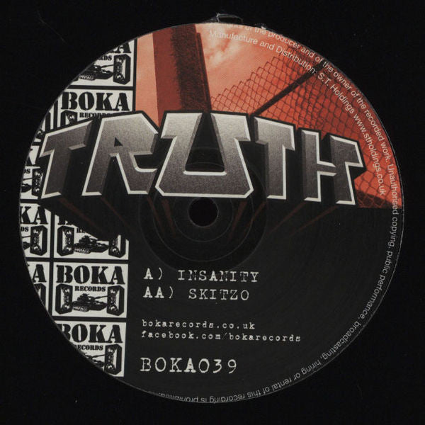 Truth (18) : Insanity / Skitzo (12")