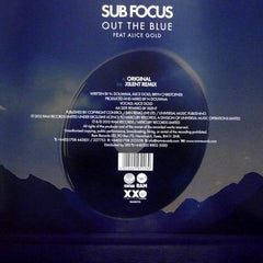 Sub Focus Feat. Alice Gold : Out The Blue (12")
