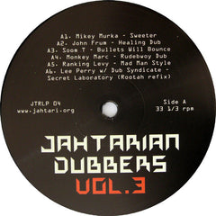Various : Jahtarian Dubbers Vol. 3 (LP, Comp)
