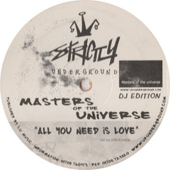 Masters Of The Universe : All You Need Is Love (12", Promo, Ora)
