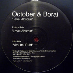 October & Borai : Level Abstain (12")