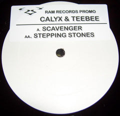 Calyx & Teebee : Scavenger / Stepping Stones (12", Promo, Sti)