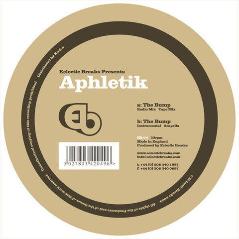 Aphletik : The Bump (12")