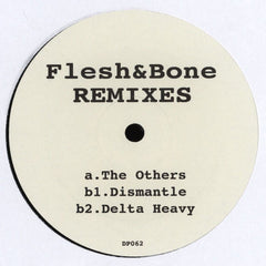 Emalkay Feat Rod Azlan : Flesh & Bone Remixes (12", Promo)